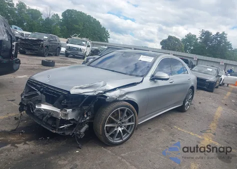 2018 Mercedes-Benz S 560 z USA, uszkodzony, nr VIN WDDUG8DB0JA418146